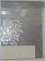 American Greeting Finishing Touch Wedding Silver Gift Bag