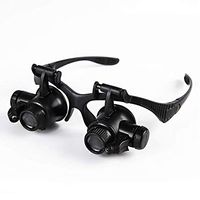 LED Light Head Magnifying Glass for monocular Observation of Electronics, Crafts, Watch Repair LIXFDJ Vision Assisted Magnification