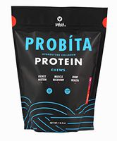 VISI Probita Hydrolyzed Collagen Protein Chews - 60 Chews - NON GMO (Lingonberry)