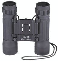 Rothco Compact Binoculars / 10 x 25 - Black, Size