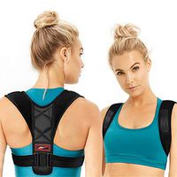 Posture Corrector for Women Men Relieves Upper Back & Shoulders Pain Back Posture Brace for Men Women Orthopedic Adjustable Brace Posture Belt Back Strap Bad Posture (Posture Corrector, 26" - 46")