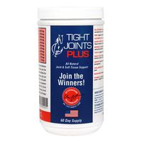 Tight Joints PLUS Nutritional Supplement for Horses. Glucosamine, Hyaluronic Acid and Chondroitin Sulfate to Support Structural Integrity and Mobility of Joints and Connective Tissue. 2 Lbs.