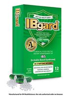 IBgard for Irritable Bowel Syndrome (IBS) Relief Bloating Gas 12 Capsules Small Box 90mg Ultra Purified Peppermint Oil Good for First Timers