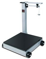 Detecto 954F50K Portable Mechanical Floor Scales, 1,000 kg Capacity, 28" x 28"
