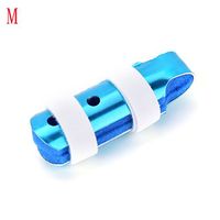 Pc 55/80/90Mm Finger Splint Braces & Supports Padded Frog Type Fingers Splint Fractures Rehabilitation,M