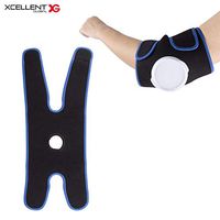 Xcellent Global Knee Elbow Ice and Hot Pain Bag Strap with Adjustable Dual Strap (Ice Bag NOT Included) HG218