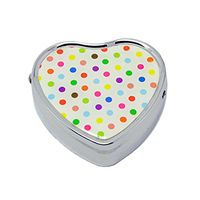 Pill Box for Pocket or Purse/Multifunction Small Jewel Box Case F