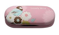 Simple Creative Double Contact Lens Cases Myopic Glasses Storage Case Light Pink