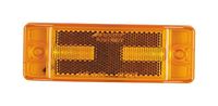 Maxxima M20330Y Amber 2 x 6 LED Clearance Marker/Auxiliary Turn Signal Light with Reflectorized Lens by Maxxima