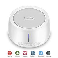White Noise Sound Machine,30 Unique Non-Looping Fan,White Noise Sound with Sleep Timer,Portable Sleep/Relax Therapy for Home/Office/Baby/Travel