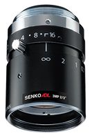 Senko MFA3516-3M 2/3" 35mm F1.6 Manual Iris C-Mount Lens, M27 x 0.5 Filter Thread, 3 Megapixel Rated