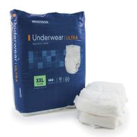 McKesson StayDry Ultra Underwear - 2X-Large (68quot;-80quot;) - 48 Each / Case