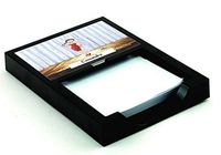 Personalized Friendly Folks Singer - Female Memo Holder