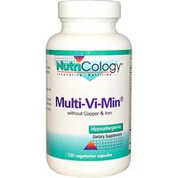 NutriCology Multi-Vi-Min without Copper and Iron - 150 Vegetarian Capsules - HSG-821884