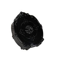 TONSEE Contact Lens Case Travel Kit Pocket Size Storage Holder Container Box (Black)