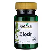 Swanson Biotin 5Vitamin 000 mcg 30 Capsules