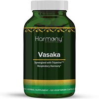Vasaka Synergized with Triperine Ayurvedic Herbal Respiratory Care 120 Capsules