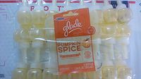 Glade 24 Plugins Pumpkin Spice Scented Oil Refills Fall Limited Edition No Box
