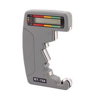Battery Tester Universal For testing 9V 1.5V C AA AAA D BT-768 Digital LCD