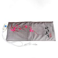 Fatigue Heating Pad, Mugwort Sea Salt Warm Moxibustion Electric Heating Pad Home Office Health Cotton Cushion 4242Cm