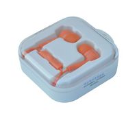iShoppingdeals - for HTC One / HTC Butterfly S / HTC Windows Phone 8X 8S / HTC Desire 610 310 In-Ear Earbuds Earphone Headphone w/MIC, Dark Orange