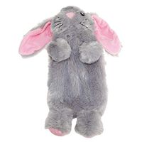 Slumberzzz Kids/Childrens Rabbit Hot Water Bottle and Cover (One Size) (Gray)