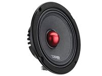 DS18 PRO-NEO6SLIM Shallow Loudspeaker- 6.5", Midrange, Red Aluminum Bullet, 400W Max, 200W RMS, 4 Ohms, Neodymium Magnet - The Most Elegant Neodymium Midrange Loudspeakers Available