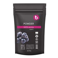 Bobica's PREMIUM European Organic Aronia Berry (Chokeberry) Powder | 1lb/454g | Antioxidant Superfood, Anti-inflammatory, Immunity | 100% Pure, Non-GMO, Gluten-Free, Raw |