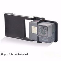 HolaFoto Mount Plate GoPro Adapter for GoPro Hero Hero 7 6 5 4 3+ Camera Used with DJI Osmo Mobile 2 Zhiyun Smooth 4 Q C C+ Feiyu SPG 2 Handheld Stabilizer Gimbal to Connects (Plate Only)