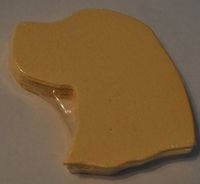 Dog Head Shaped Compressed Cellulose Sponges - Pack of 12