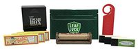 Club Modiano Rolling Papers Bistro (3 Pack), Quintessential Tips (3 Pack), RAW Cigarette Roller, Money Tail Lighter Tether, Laramie Tough Box, with Spill Proof Pouch - 10 Item Bundle