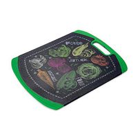 Farberware 5199314 Chalkboard Cutting Board, Medium, Black