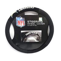 Fremont Die NFL Los Angeles Chargers Poly-Suede Steering Wheel Cover