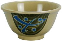 Yanco JP-3009 Japanese Small Bowl, 5 oz Capacity, 1.75" Height, 3.75" Diameter, Melamine, Pack of 48
