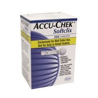 >Softclix lancets 100ct. ACCU-CHEK Softclix Lancets