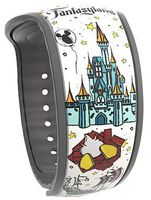 2019 Disney Parks Magic Band 2 White Limited Release Fantasyland Attractions