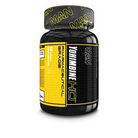 Man Sports Yohimbine. Metabolism Booster for Women and Men. Fat Burning Solution to Burn Calories Control Hunger (60 Capsules)