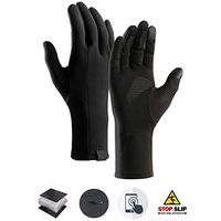 Napoo Driving Gloves for Men Women Winter Waterproof Snowboard Snow Warm Touchscreen Cold Weather Anti-Slip (XXL)