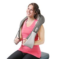 HealthMate 9530 Heated Shiatsu Massage Belt, Massagers for Neck, Shoulder, Back, Body, Legs and Foot with Heat - Relieve Muscle Pain - Office, Home & Car