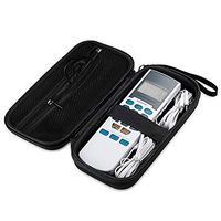 Hard Case Travel Carrying Storage Case for FDA Cleared HealthmateForever YK15AB TENS Unit Electronic Pulse Massager Tennis Elbow (Type 2)