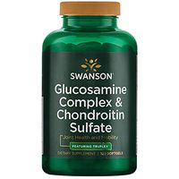 Swanson Glucosamine Complex & Chondroitin Sulfate 500/400 Milligrams 120 Sgels