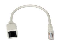 SF Cable 1ft CAT5E 350MHz PortSaver Gray Patch Cord