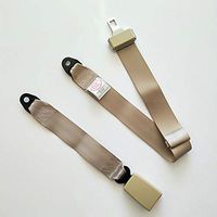 LRWSB General Two-Point Safety Belt Bus School Bus Truck Bus Bus Minibus Recreation Facilities Belt (Color : Beige)