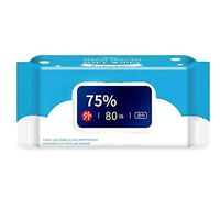 Yucen 80 Pcs/Pack Wet Wipes Portable Wet Napkins Hand Body Cleaning Soft for Travel Office Home