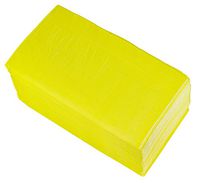 Paper Dinner Napkins - 120-Pack Disposable Napkins, 2-Ply Absorbent Napkins for Everyday Kitchen, Dining, Events, Parties, Neon Yellow, Unfolded 15.5 x 13 Inches, Folded 7.5 x 4.25 Inches