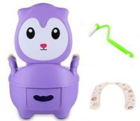 Cartton Pattern Style Toilet/Hospital Bed Pan/Purple