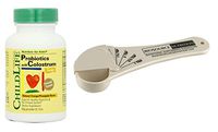 Biosource Nutrition Measuring Spoon in Bundle with Probiotics with Colostrum Powder 1.7 oz by Childlife