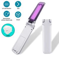 UV Sanitizer Light, Foldable UV Disinfection Lamp Without Chemicals, for Hotel Household Wardrobe Toilet Car Pet Area Kids Toys,Germ-Killing Function.