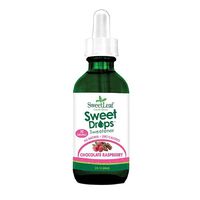 SweetLeaf Liquid Stevia, Chocolate Raspberry 2 fl oz(Pack of 12)