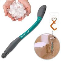 15" Long Reach Comfort Wiper, Toilet Assist Tool for Limited Mobility with 100 Count Portable Compressed Towel